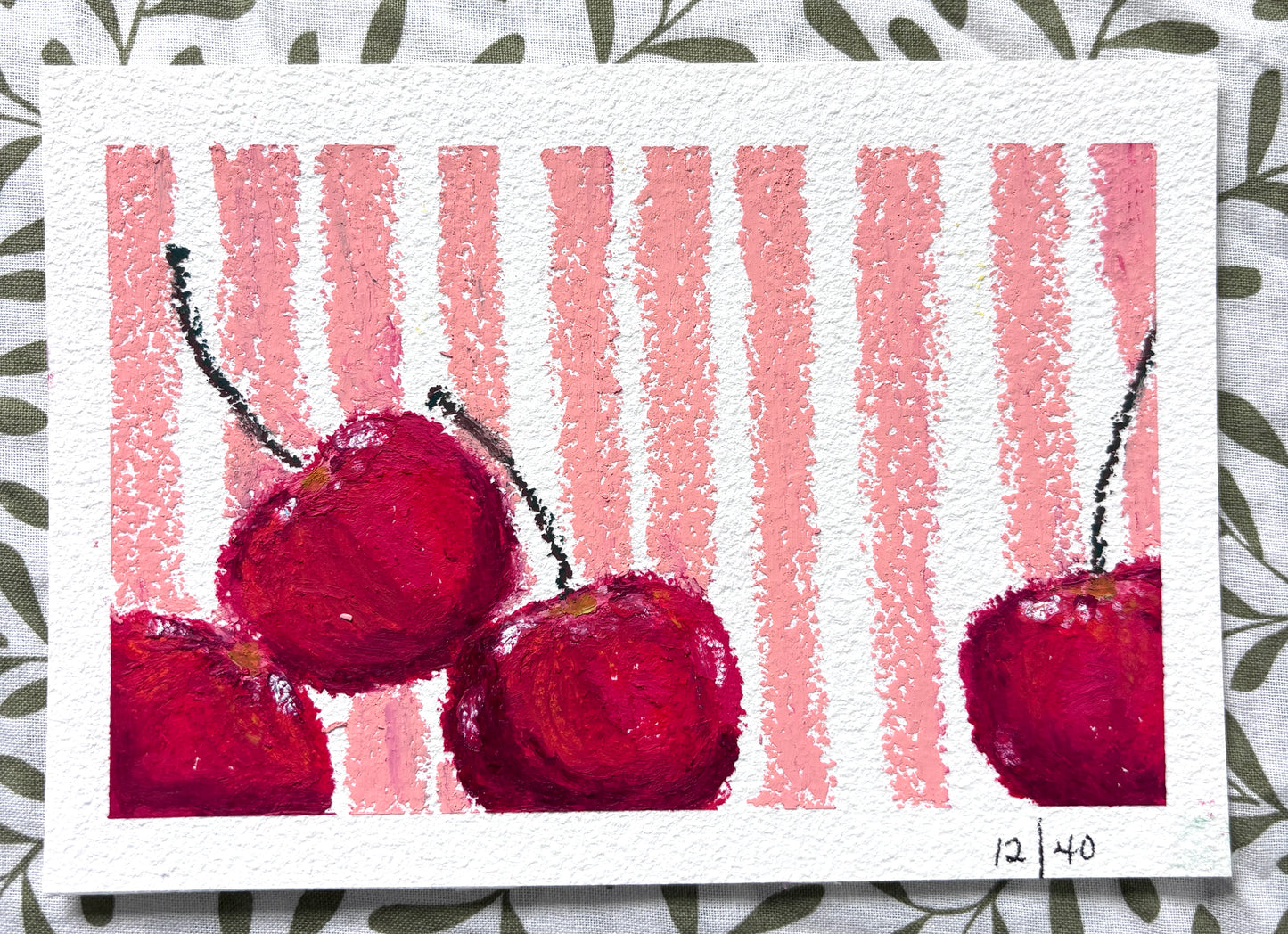 #12 Four Cherries - Original