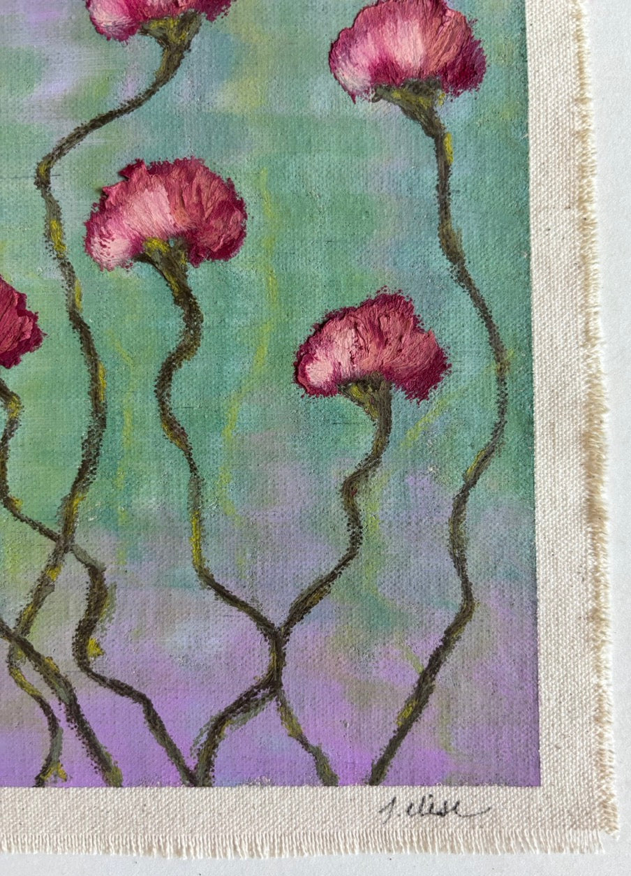 Reflection - Oil Pastel
