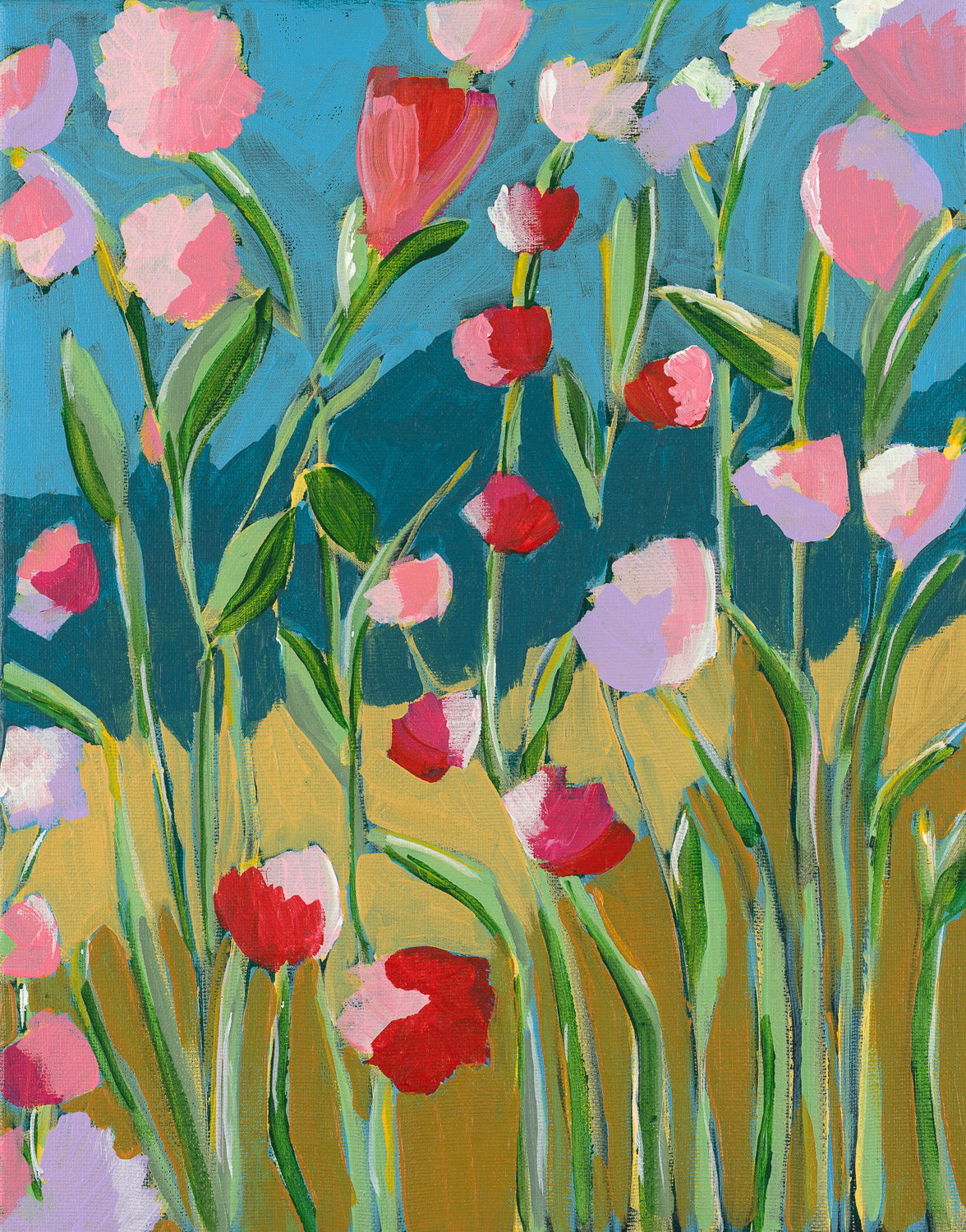 desert poppies - (Original)