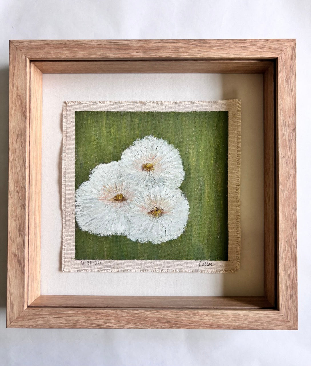 Soft Blooms - Oil Pastel