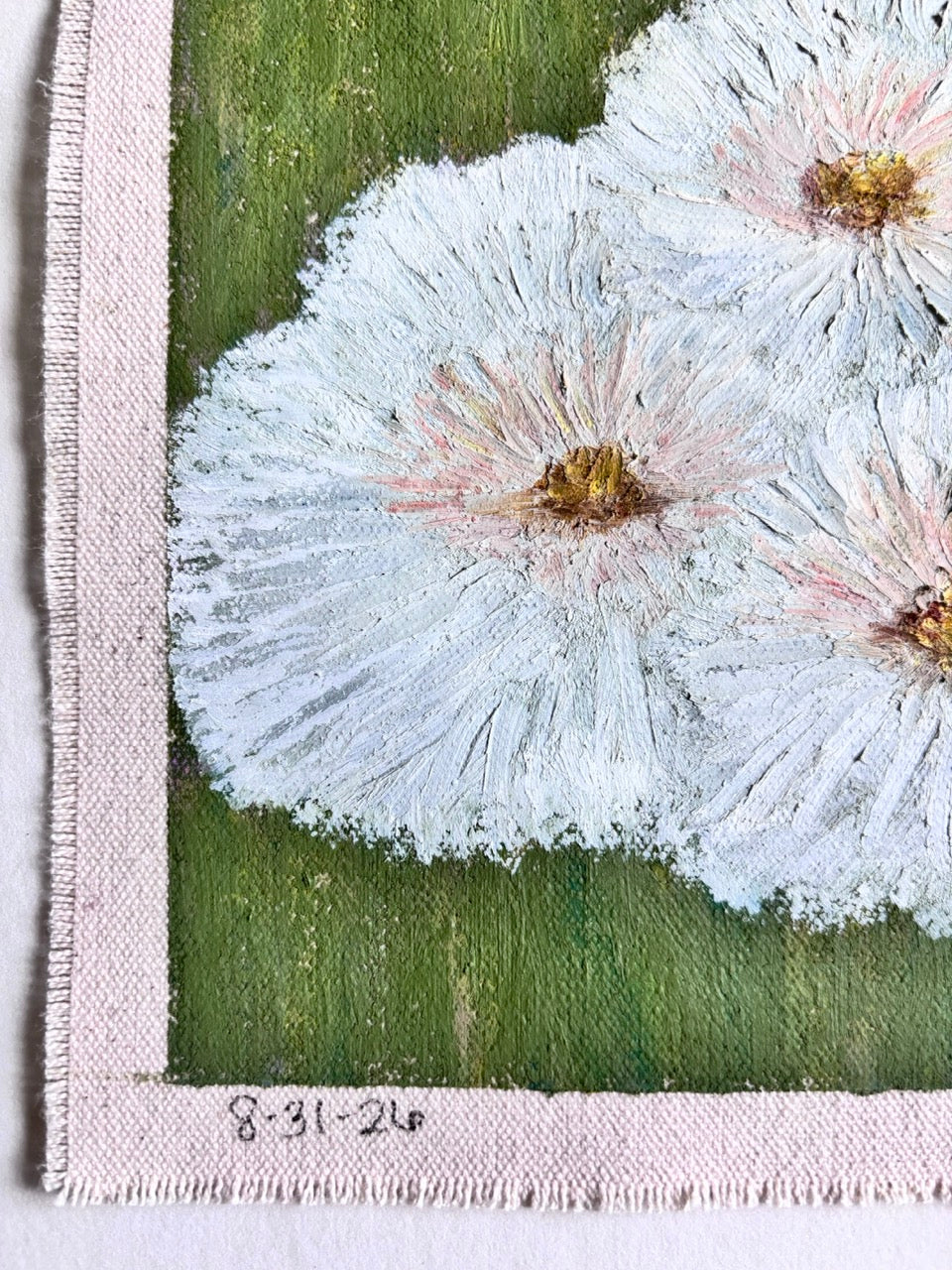 Soft Blooms - Oil Pastel